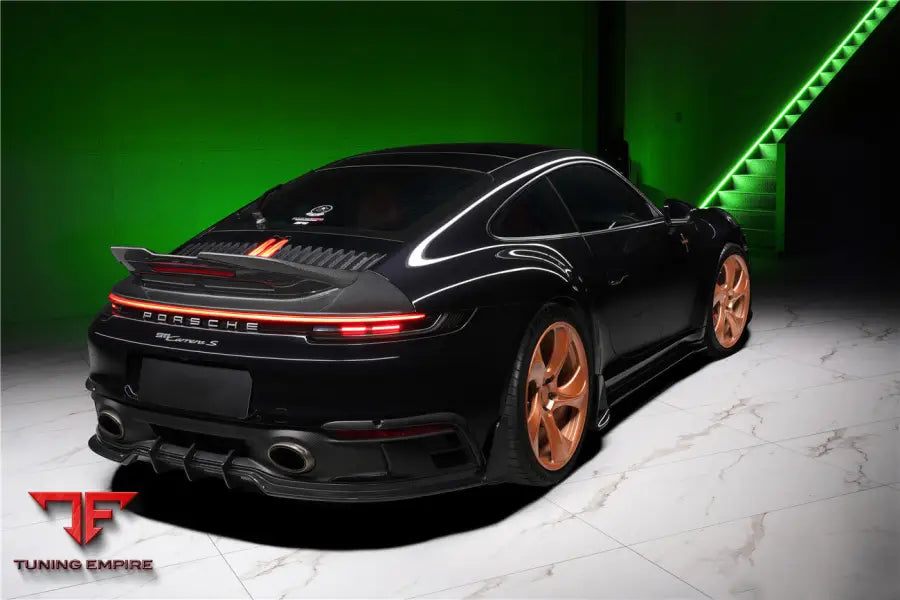 PORSCHE 911 / 992 CARRERA S & 4 & 4S BKSS VER.4 STYLE TRUNK WING BSD