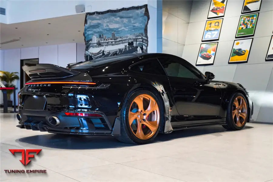 PORSCHE 911 / 992 CARRERA S & 4 & 4S BKSS VER.4 STYLE TRUNK WING BSD