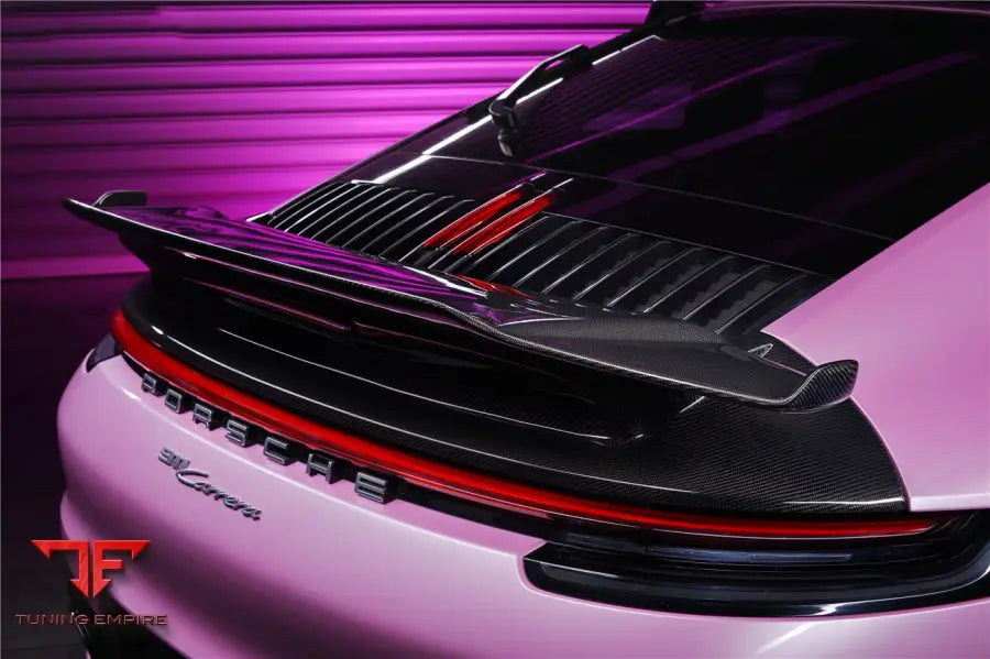 PORSCHE 911 / 992 CARRERA S & 4 & 4S BKSSII STYLE TRUNK WING BSD