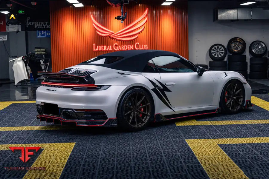 PORSCHE 911 / 992 CARRERA S & 4 & 4S BKSSII STYLE TRUNK WING BSD