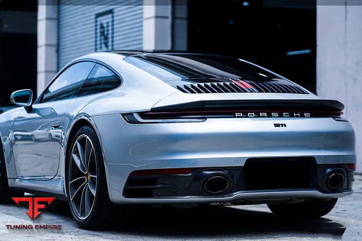 PORSCHE 911 / 992 CARRERA S & 4 & 4S & TARGA & CABRIOLET BKSS STYLE TRUNK WING BSD