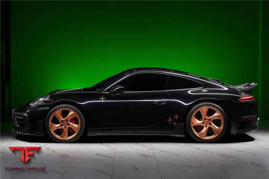 PORSCHE 911 / 992 CARRERA & S & 4 & 4S & TARGA & CABRIOLET BKSSII STYLE SIDE SKIRTS BSD