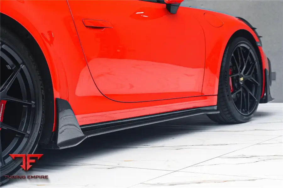 PORSCHE 911 / 992 CARRERA & S & 4 & 4S & TARGA & CABRIOLET BKSSII STYLE SIDE SKIRTS BSD
