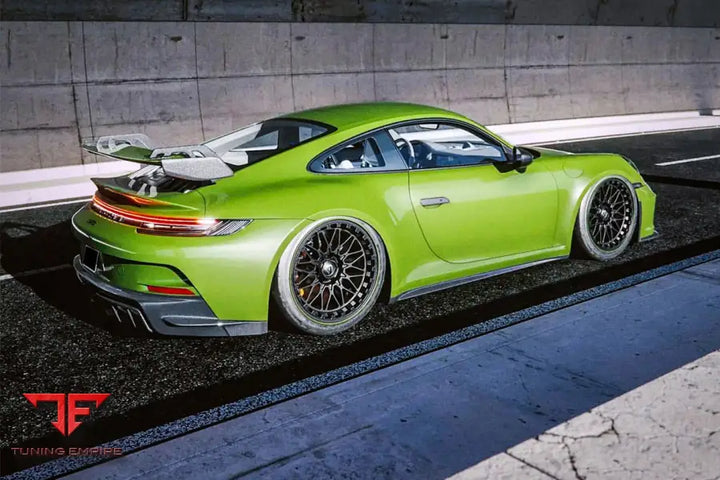 PORSCHE 911 / 992 CARRERA & S & 4 & 4S & TARGA & CABRIOLET GT3 STYLE SIDE SKIRTS BSD