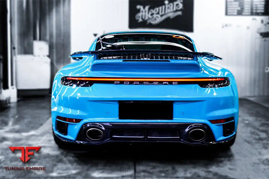 PORSCHE 911 / 992 CARRERA & S & 4 & 4S & TARGA & CABRIOLET TURBO STYLE REAR BUMPER BSD