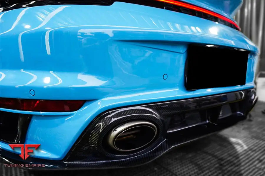 PORSCHE 911 / 992 CARRERA & S & 4 & 4S & TARGA & CABRIOLET TURBO STYLE REAR BUMPER BSD