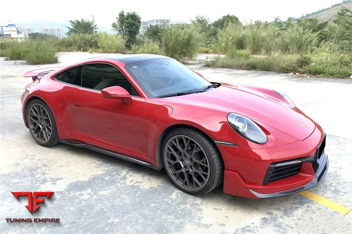 PORSCHE 911 / 992 CARRERA & TARGA & S & 4 & 4S & CABRIOLET WP STYLE DRY CARBON FRONT LIP BSD