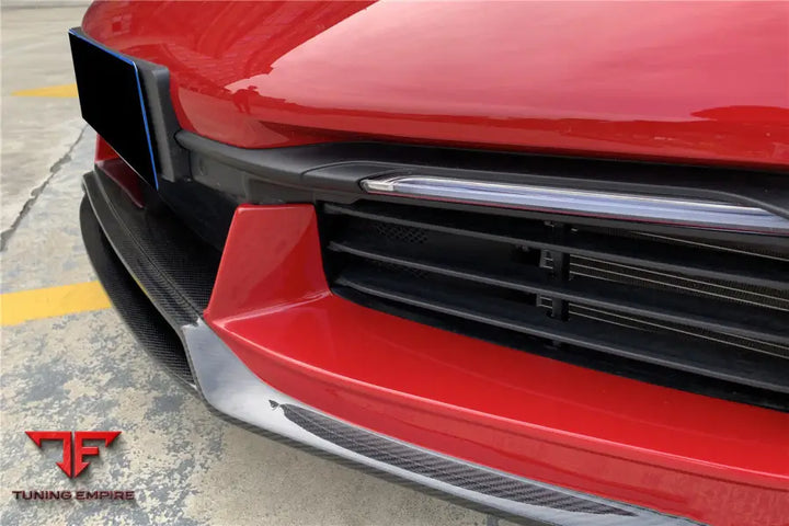 PORSCHE 911 / 992 CARRERA & TARGA & S & 4 & 4S & CABRIOLET WP STYLE DRY CARBON FRONT LIP BSD