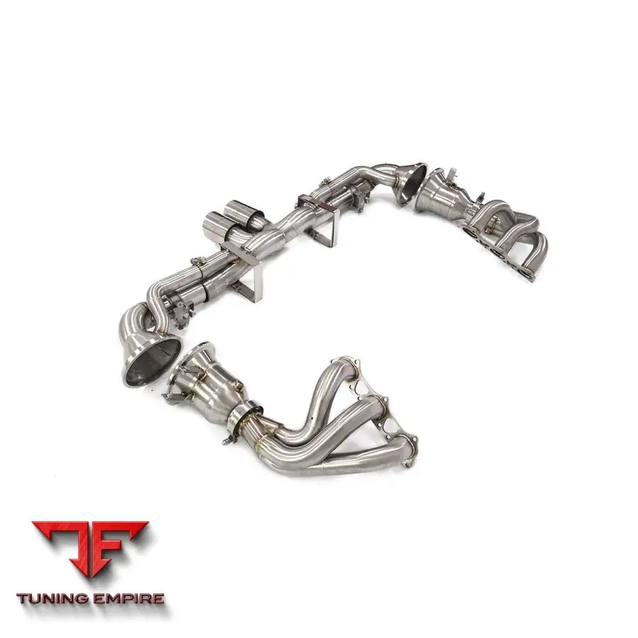 PORSCHE 911 992 GT3 STAINLESS STEEL CATBACK RAZOR EXHAUST MANIFOLD