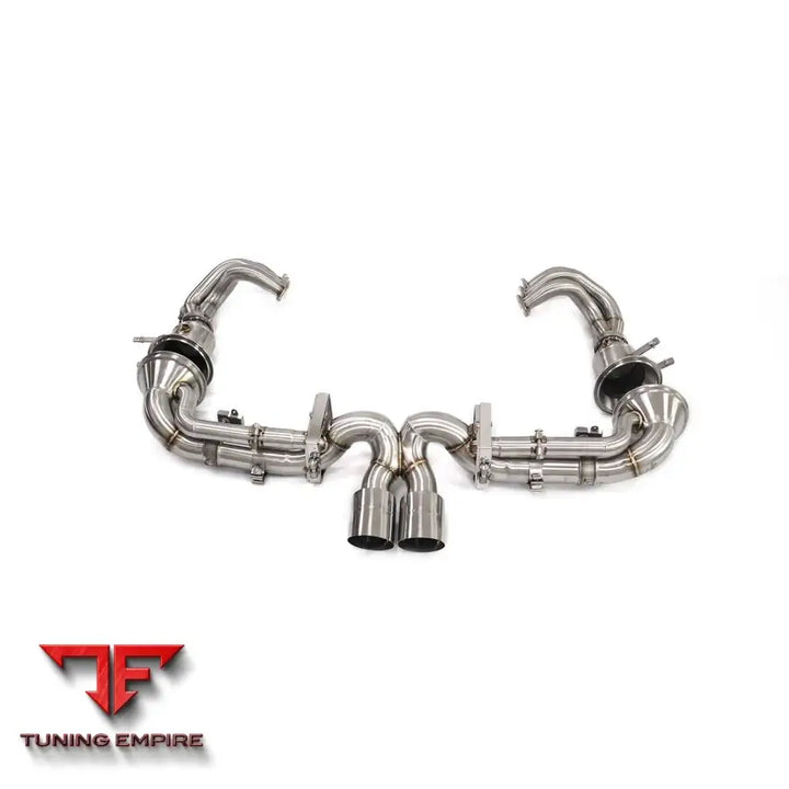 PORSCHE 911 992 GT3 STAINLESS STEEL CATBACK RAZOR EXHAUST MANIFOLD DOWNPIPE