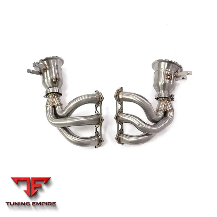 PORSCHE 911 992 GT3 STAINLESS STEEL RAZOR EXHAUST MANIFOLD DOWNPIPE