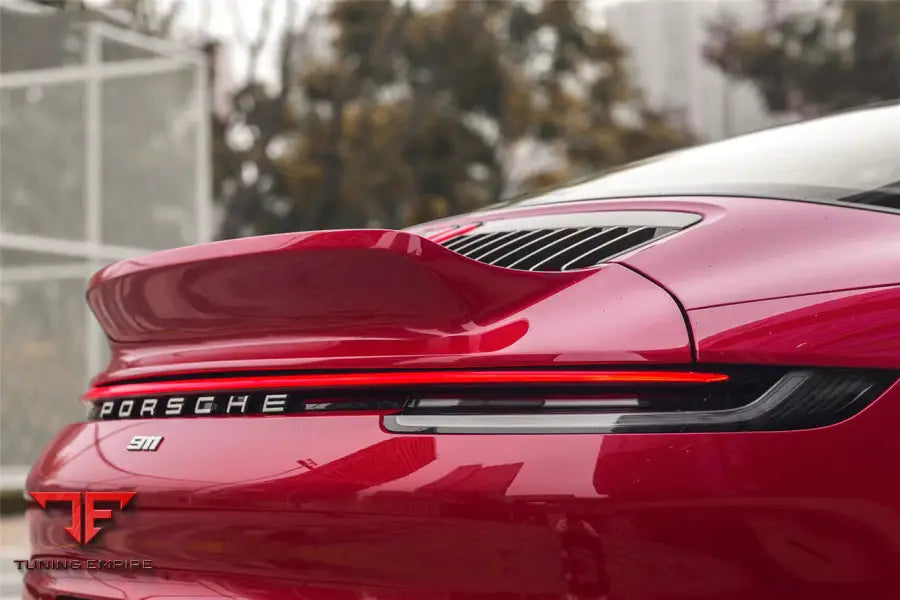 PORSCHE 911 / 992 TARGA & CABRIOLET BKSS STYLE DUCKTAIL TRUNK WING BSD