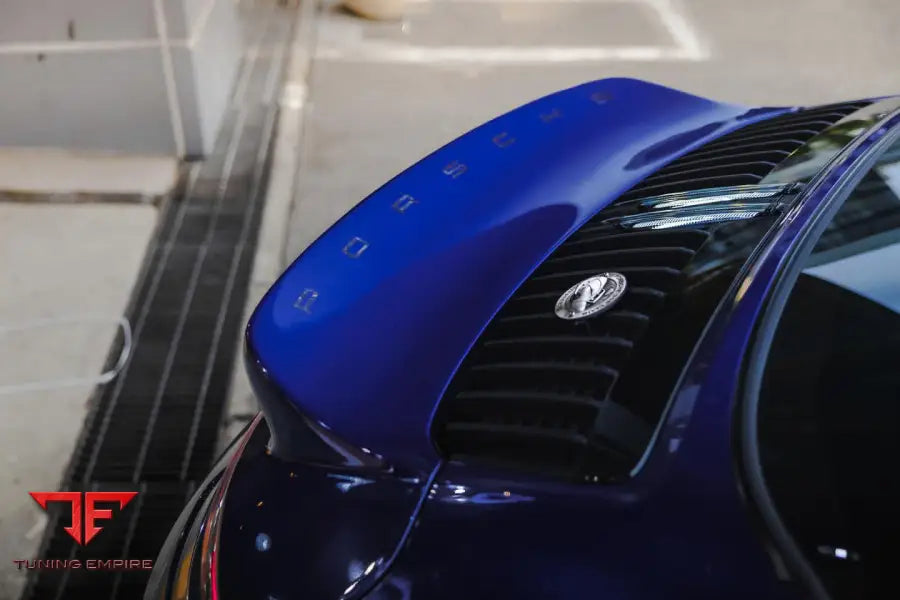 PORSCHE 911 / 992 TARGA & CABRIOLET BKSS STYLE DUCKTAIL TRUNK WING BSD