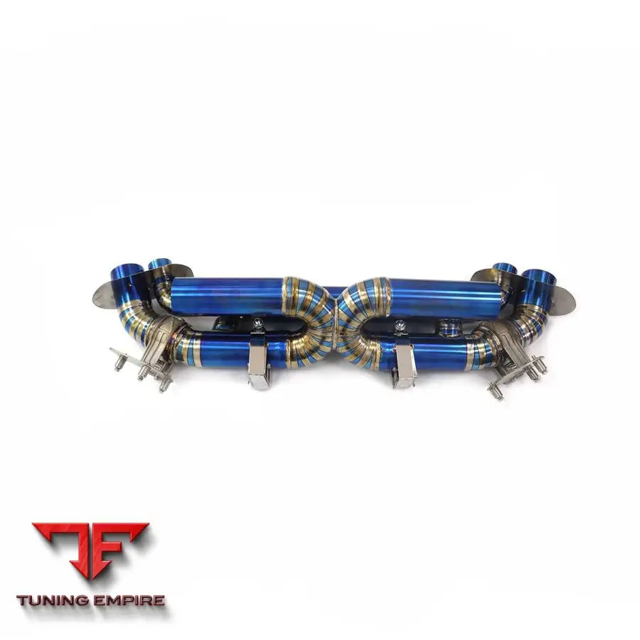 PORSCHE 911 992 TITANIUM CATBACK RAZOR EXHAUST