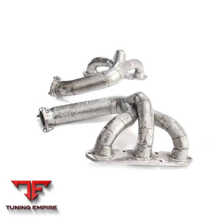 PORSCHE 911 996 3.6L STAINLESS STEEL RAZOR EXHAUST MANIFOLD WITH HEAT SHIELD
