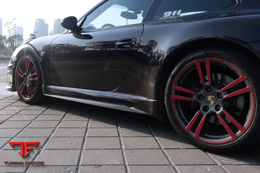 PORSCHE 911 / 997.2 CARRERAS 991GT3 STYLE SIDE SKIRTS BSD