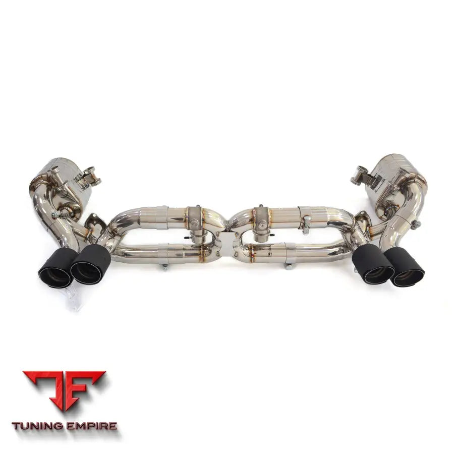 PORSCHE 911 997 3.6 3.8 CARRERA STAINLESS STEEL CATBACK RAZOR EXHAUST WITH MUFFLER VALVE