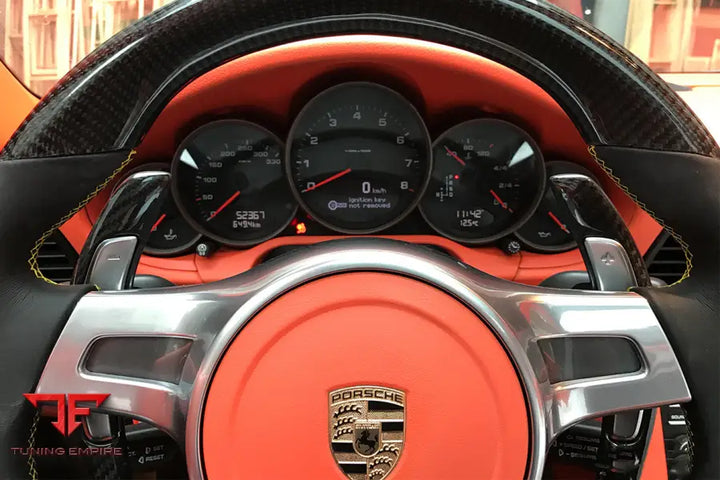 PORSCHE 911 / 997 / 991.1 AUTOCLAVE CARBON FIBER SHIFT PADDLES BSD