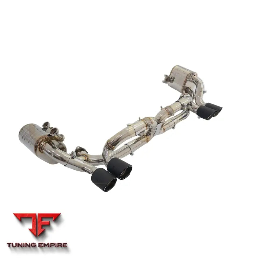 PORSCHE 911 997 CARRERA RAZOR EXHAUST WITH MUFFLER VALVE