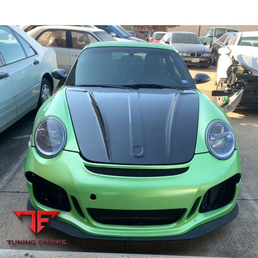 PORSCHE 911 997 GT3 CARBON FIBER BONNET HOOD 2007-2012Y