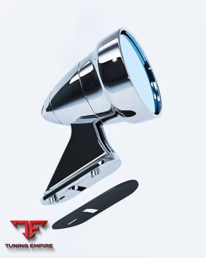 Porsche 911 billet speedster-style mirrors, view 1