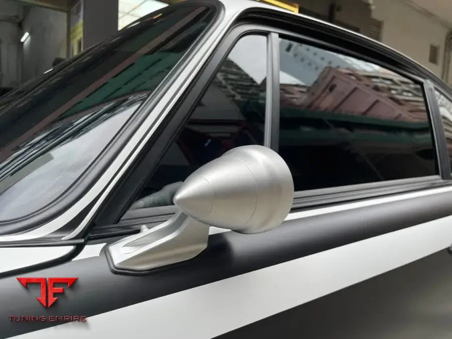 Porsche 911 billet speedster-style mirrors, view 2