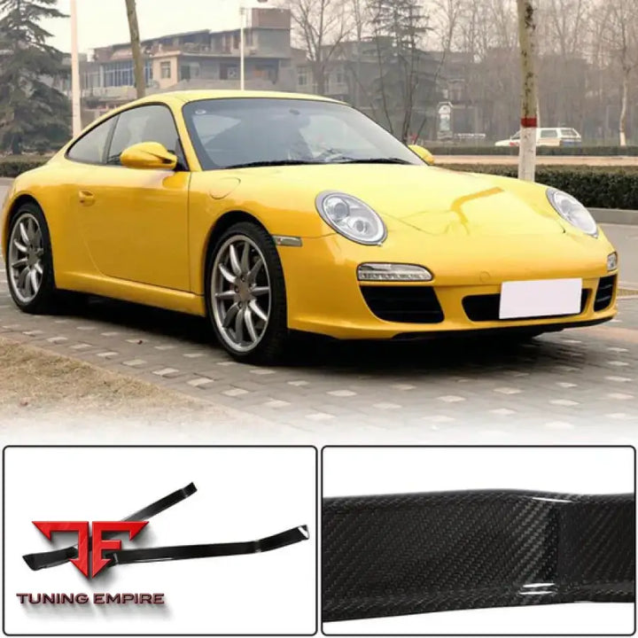 PORSCHE 911 CARBON FIBER THRESHOLD PANELS DOOR SILLS 2005-2012Y