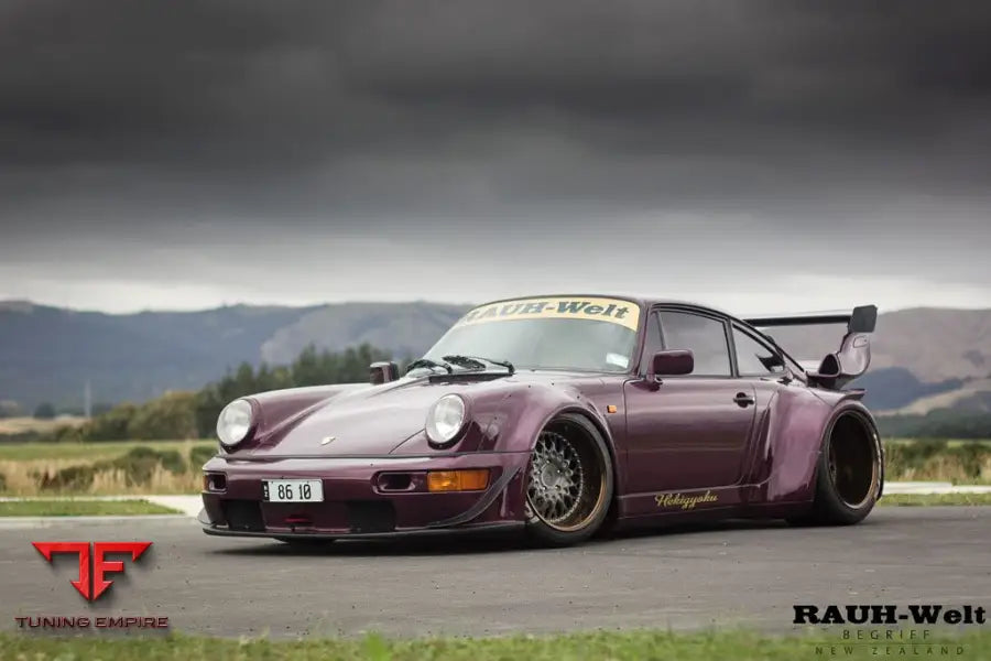PORSCHE 911 CARRERA 4 964 on custom forged wheels