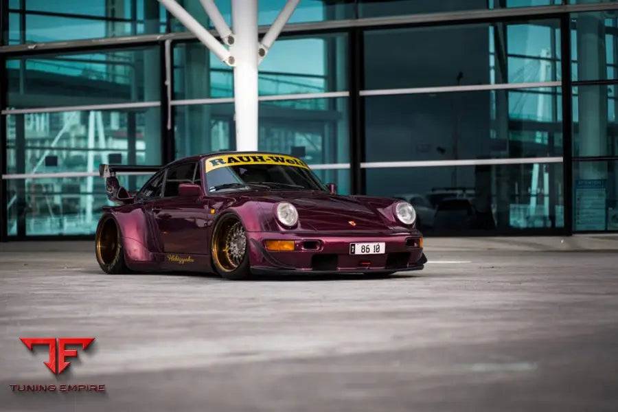 PORSCHE 911 CARRERA 4 964 on custom forged wheels