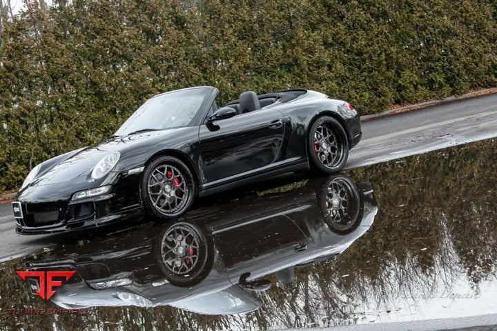 PORSCHE 911 CARRERA 4S CABRIOLET 997 on custom forged wheels