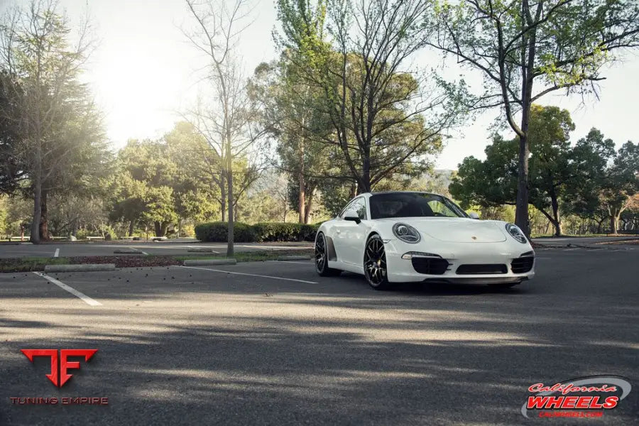 PORSCHE 911 CARRERA 991 on custom forged wheels