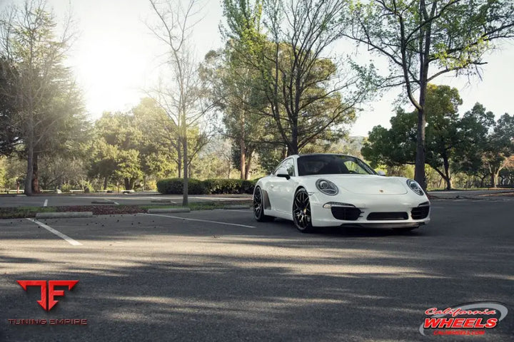 PORSCHE 911 CARRERA 991 on custom forged wheels