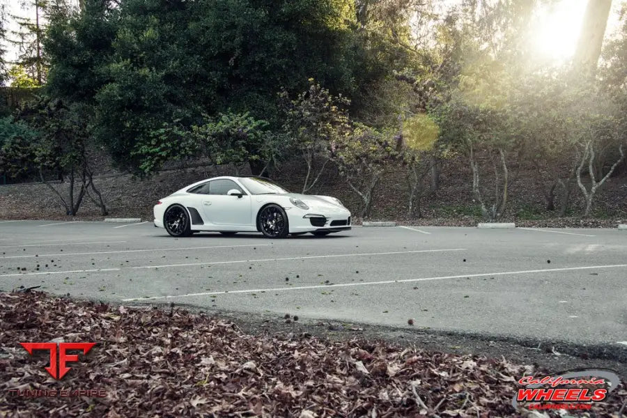 PORSCHE 911 CARRERA 991 on custom forged wheels