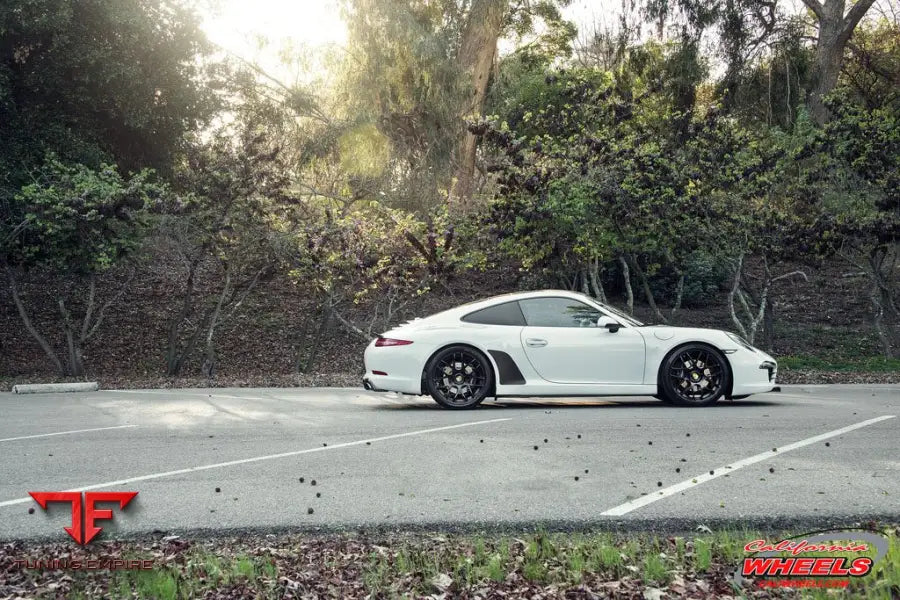 PORSCHE 911 CARRERA 991 on custom forged wheels