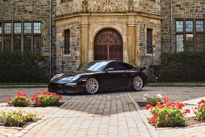 PORSCHE 911 CARRERA 997 on custom forged wheels