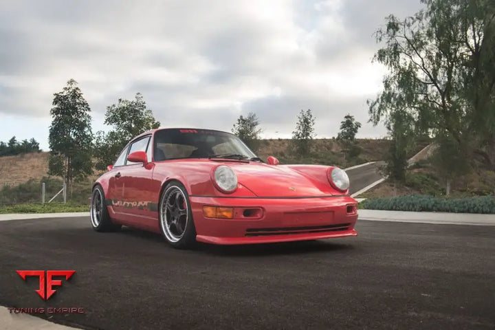 PORSCHE 911 CARRERA RS 3.8 964 on custom forged wheels