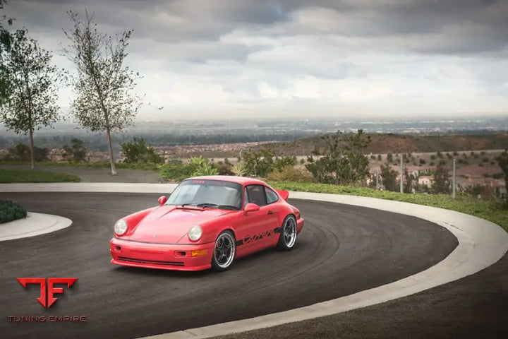 PORSCHE 911 CARRERA RS 3.8 964 on custom forged wheels