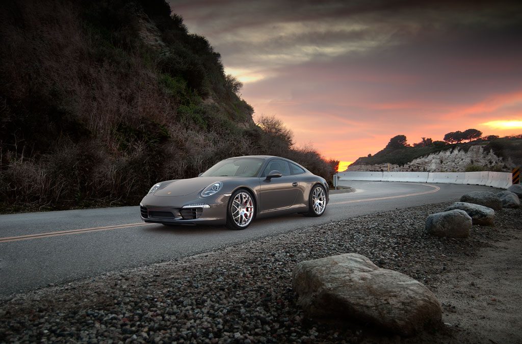PORSCHE 911 CARRERA S 991 on custom forged wheels
