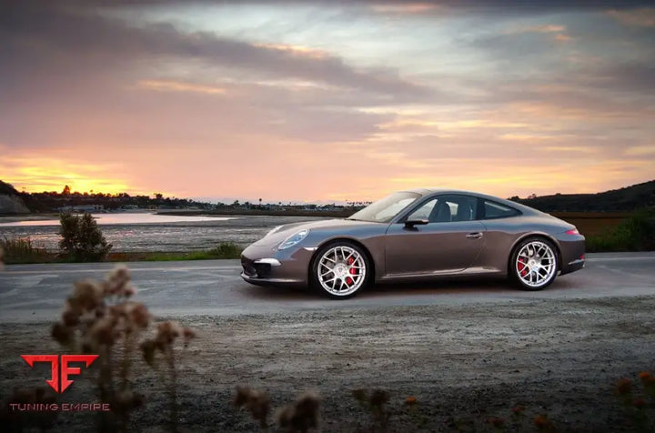 PORSCHE 911 CARRERA S 991 on custom forged wheels