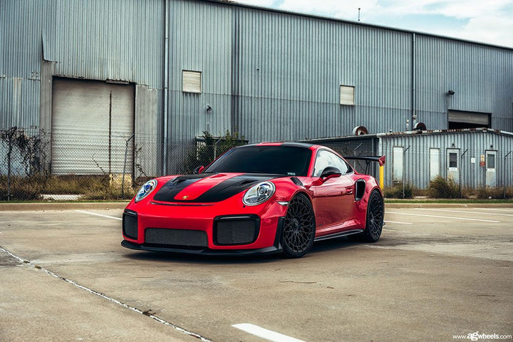 PORSCHE 911 GT2 RS 991 on custom forged wheels