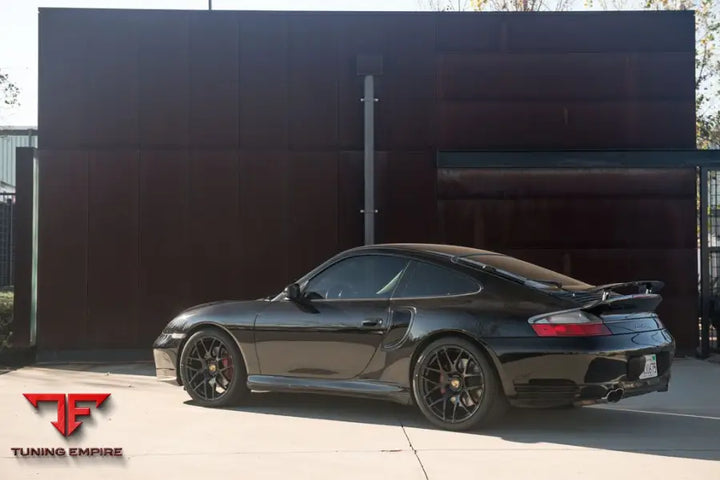 PORSCHE 911 TURBO 996 on custom forged wheels