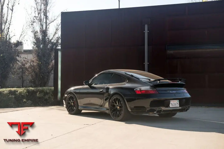 PORSCHE 911 TURBO 996 on custom forged wheels