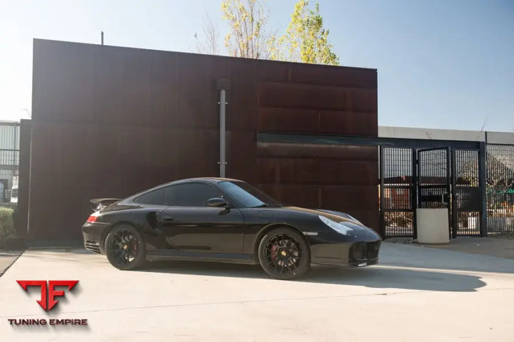 PORSCHE 911 TURBO 996 on custom forged wheels