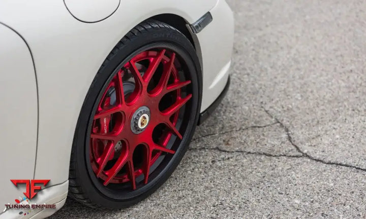 PORSCHE 911 TURBO 997 on custom forged wheels