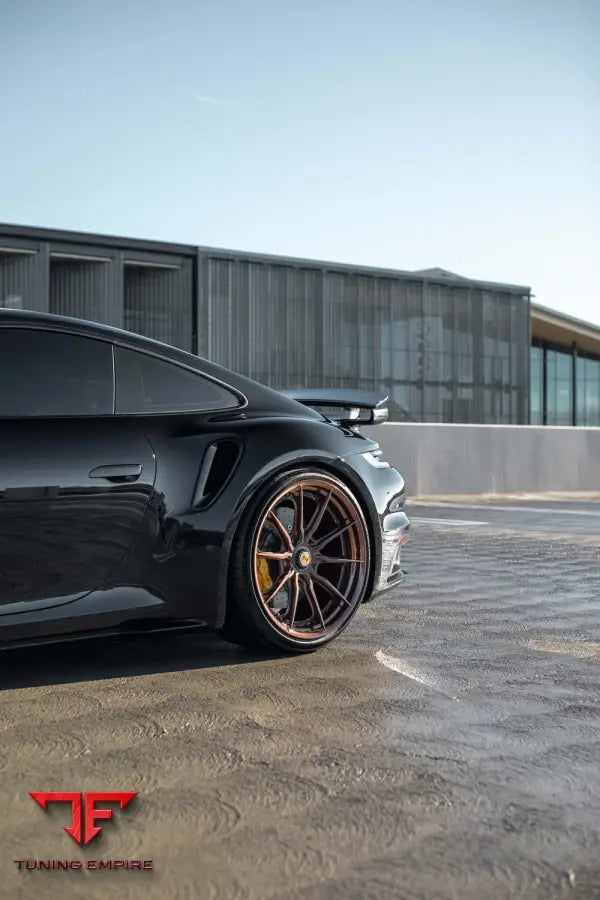 PORSCHE 911 TURBO FORGED WHEELS AND EXHAUST SYSTEM
