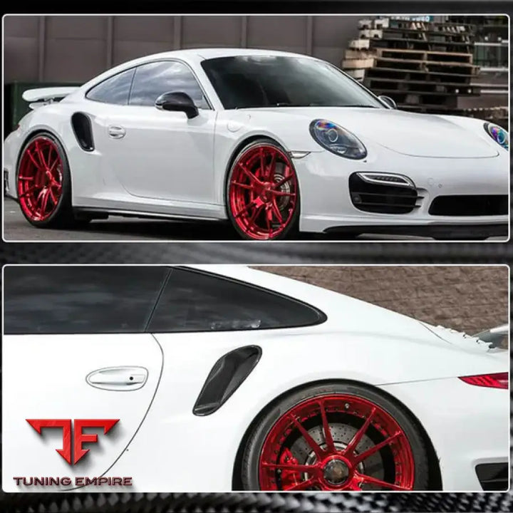 PORSCHE 911 TURBO S CARBON FIBER PARTS 2014-2016Y