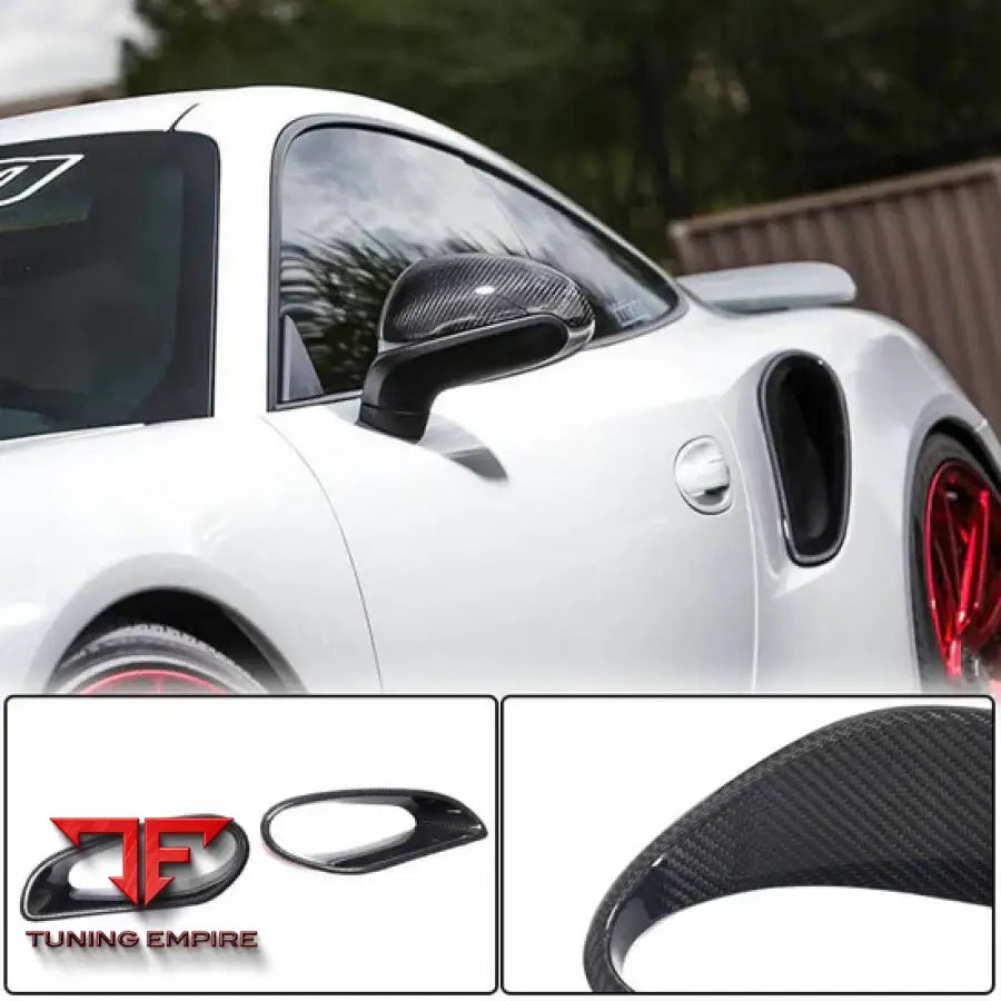 PORSCHE 911 TURBO S CARBON FIBER PARTS 2014-2016Y