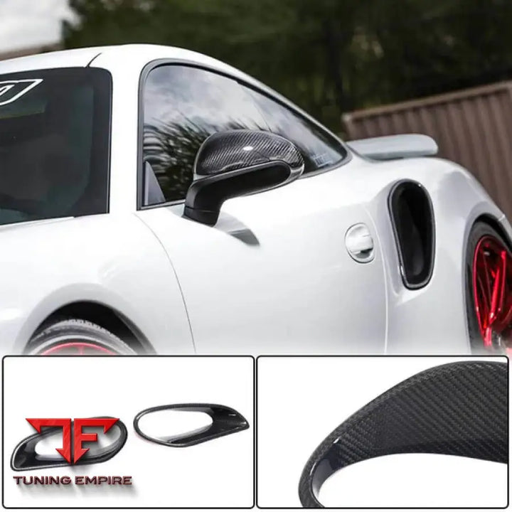 PORSCHE 911 TURBO S CARBON FIBER PARTS 2014-2016Y