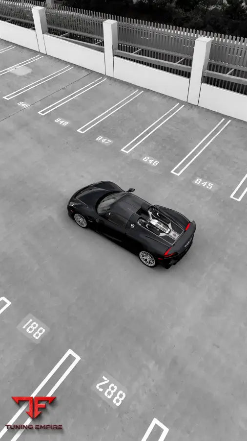 PORSCHE 918 FORGED WHEELS AND EXHAUST SYSTEM