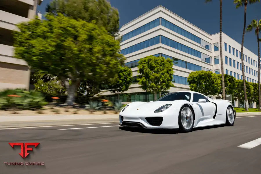 PORSCHE 918 FORGED WHEELS AND EXHAUST SYSTEM